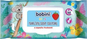 Bobini BOBINI KIDS Nawilżany papier toaletowy 50szt.