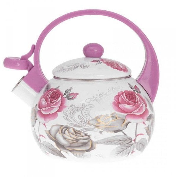 CZAJNIK EMALIOWANY 2L Z GWIZDKIEM KINGHOFF KH-1911