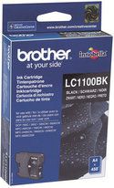 Tusz Brother tusz oryginalny LC-1100BK Twin-Pack Czarny (LC1100BKBP2DR)