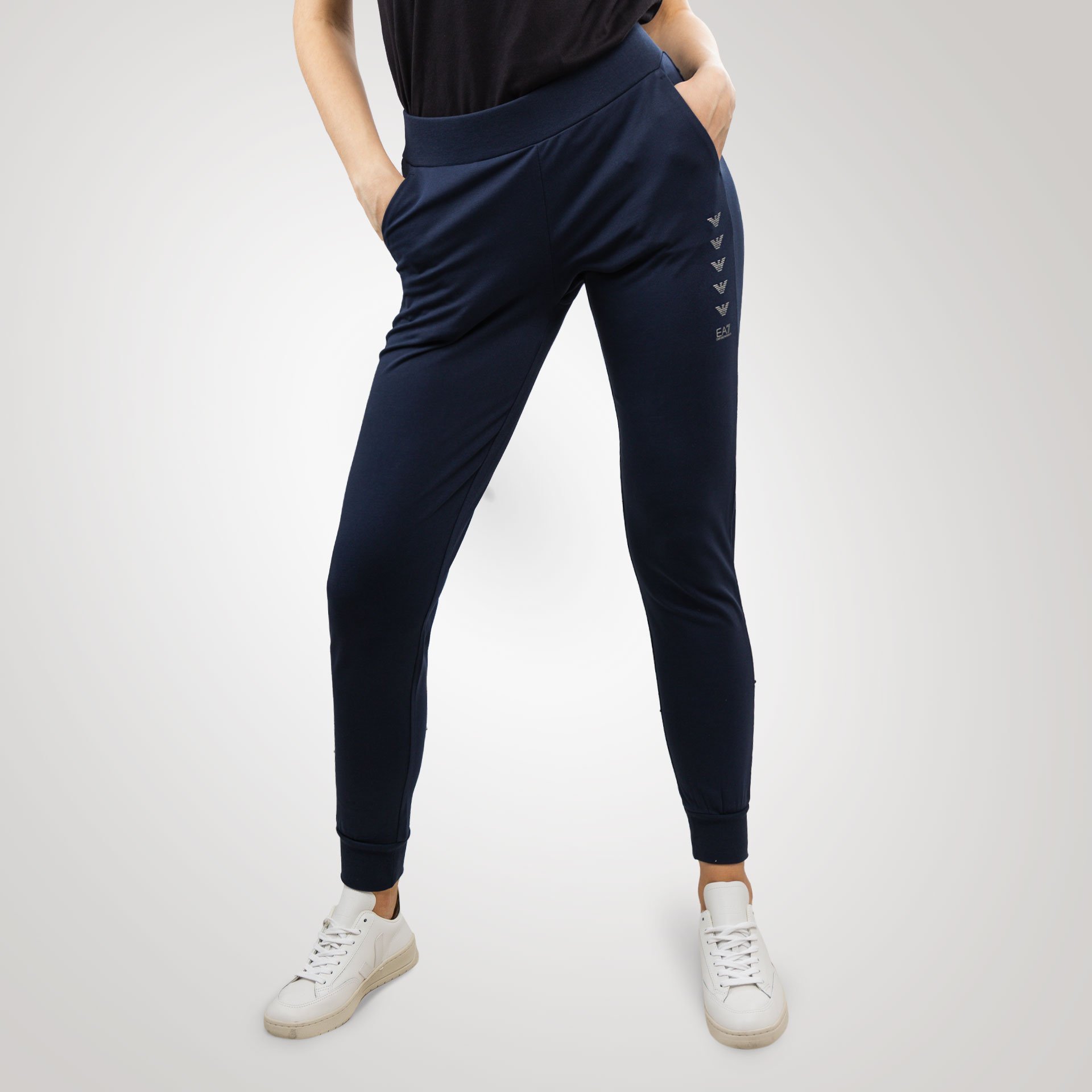 Emporio Armani Spodnie dresowe damskie EA7 Emporio Armani