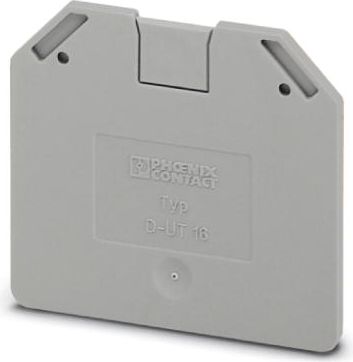 Phoenix Contact Pokrywa końcowa 2,2 x 52,8 x 47,3mm szara D-UT 16 (3047206)