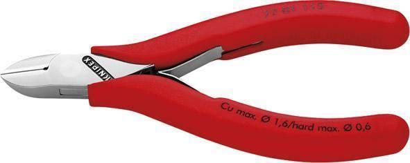 Knipex Szczypce tnące boczne dla elektroników, ze skosem 115mm