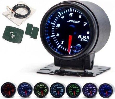 ADDCO Zegar ADDCO 52mm - Obrotomierz