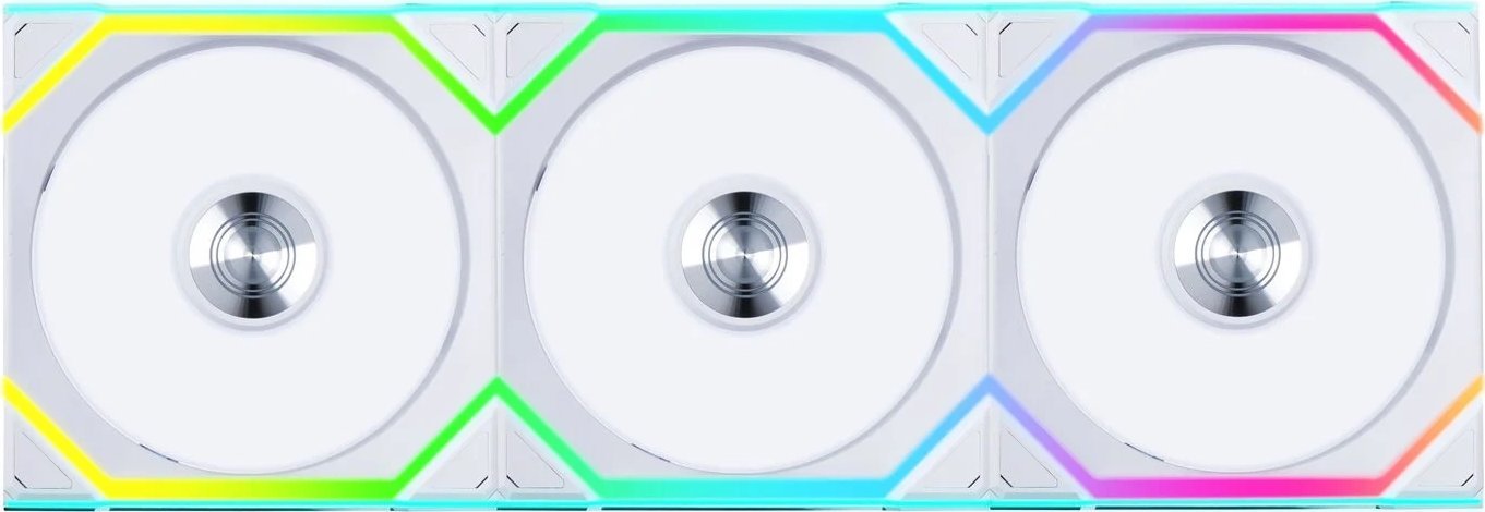 Wentylator Lian Li UNI FAN SL Wireless 120 3-pack biały (12SL1W3W)