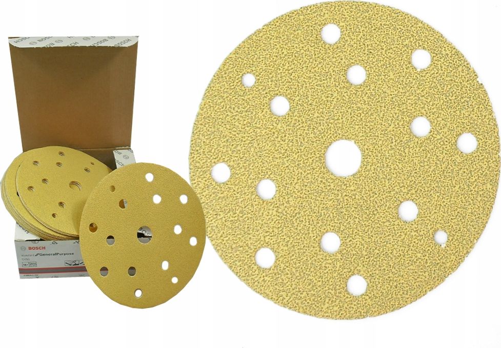 Bosch krążek 150mm C450 gr. 60, 50 sztuk 15 otworów (2608621731)