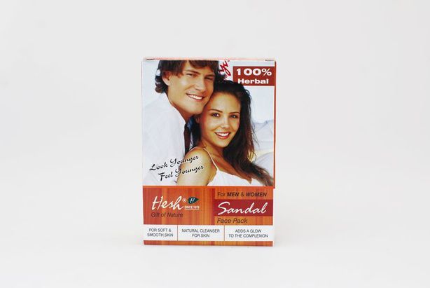 Hesh Sandałowa maseczka do twarzy dla kobiet i mężczyzn