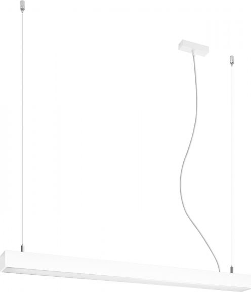 Lampa wisząca Lumes Biała lampa wisząca LED do biura 3000 K - EX613-Pini