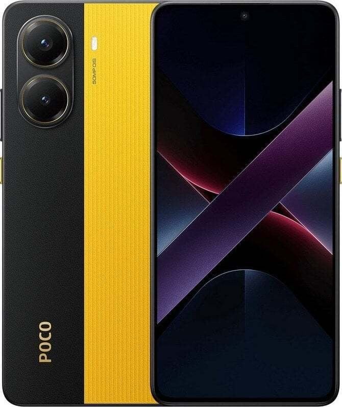 Smartfon POCO X7 Pro 5G 12/256GB Czarno-żółty