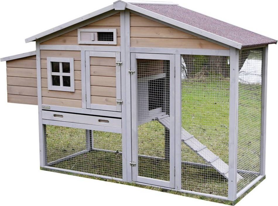 Kerbl Domek dla kur z wybiegiem, 181x65x118cm