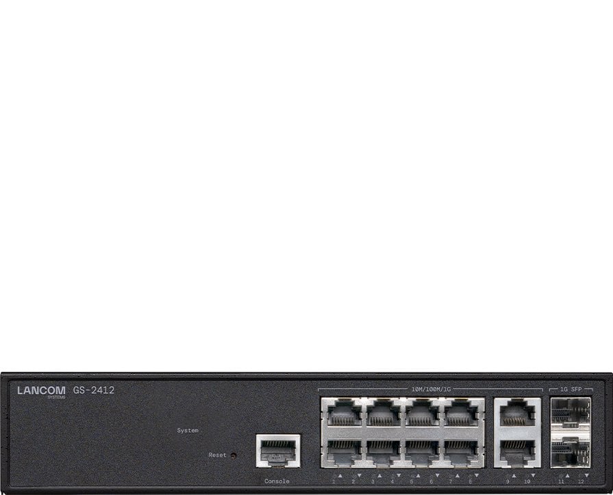 LANCOM GS-2412 2.2 Fully Managed Access Switches 2000 series