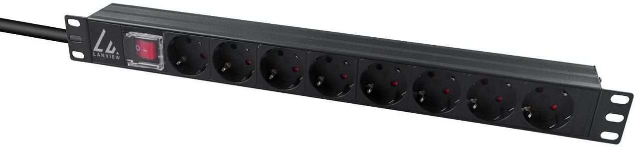 19" rack mount power strip,
