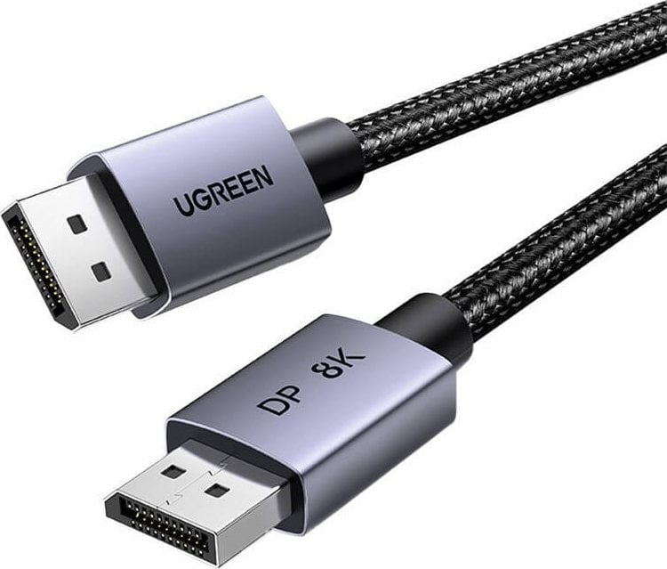 Kabel Ugreen DisplayPort - DisplayPort 1 m czarny (UGR1845)