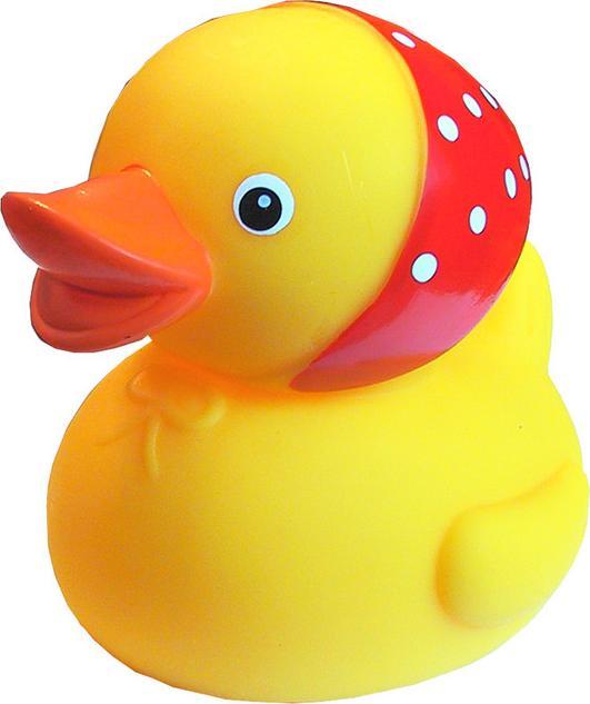 Hencz Toys KACZKA DO KĄPIELI Z CHUSTKĄ