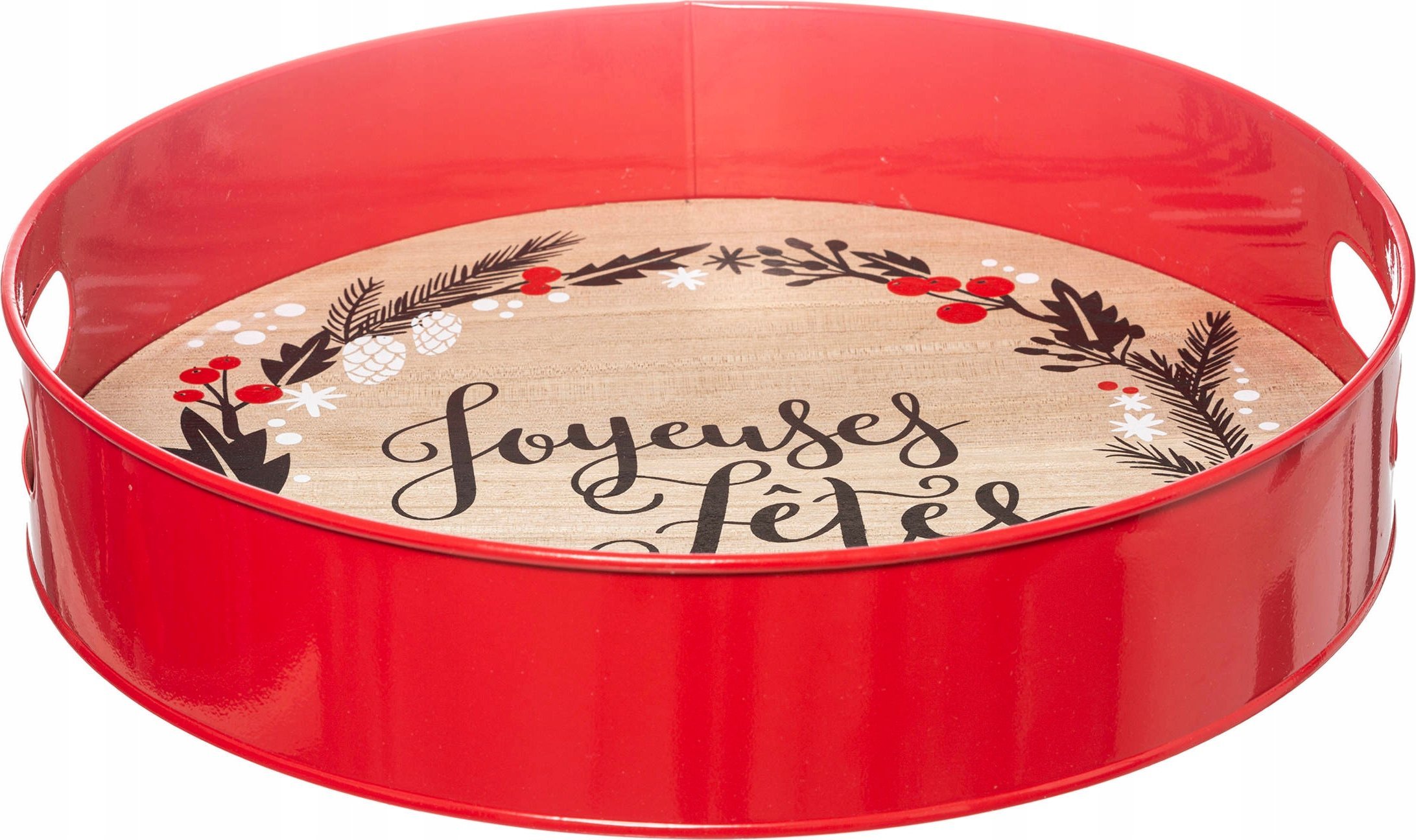 Fééric Lights and Christmas Ozdobna taca z motywem świątecznym, Ø 35 cm