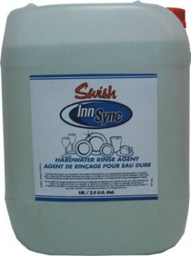 Swish HARDWATER RINSE AGENT - 10L, płyn do płukania i nabłyszczania naczyń w zmywarkach o odczynie kwasowym