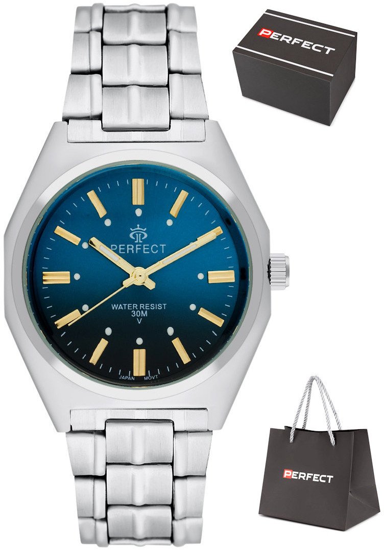 Zegarek Perfect P186-10 męski klasyczny 37 mm .