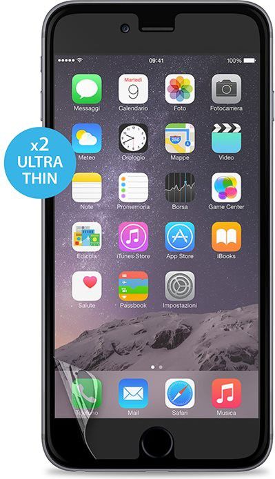 Puro 2 x folia ochronna na ekran iPhone 6 Plus (SDIPHONE655)