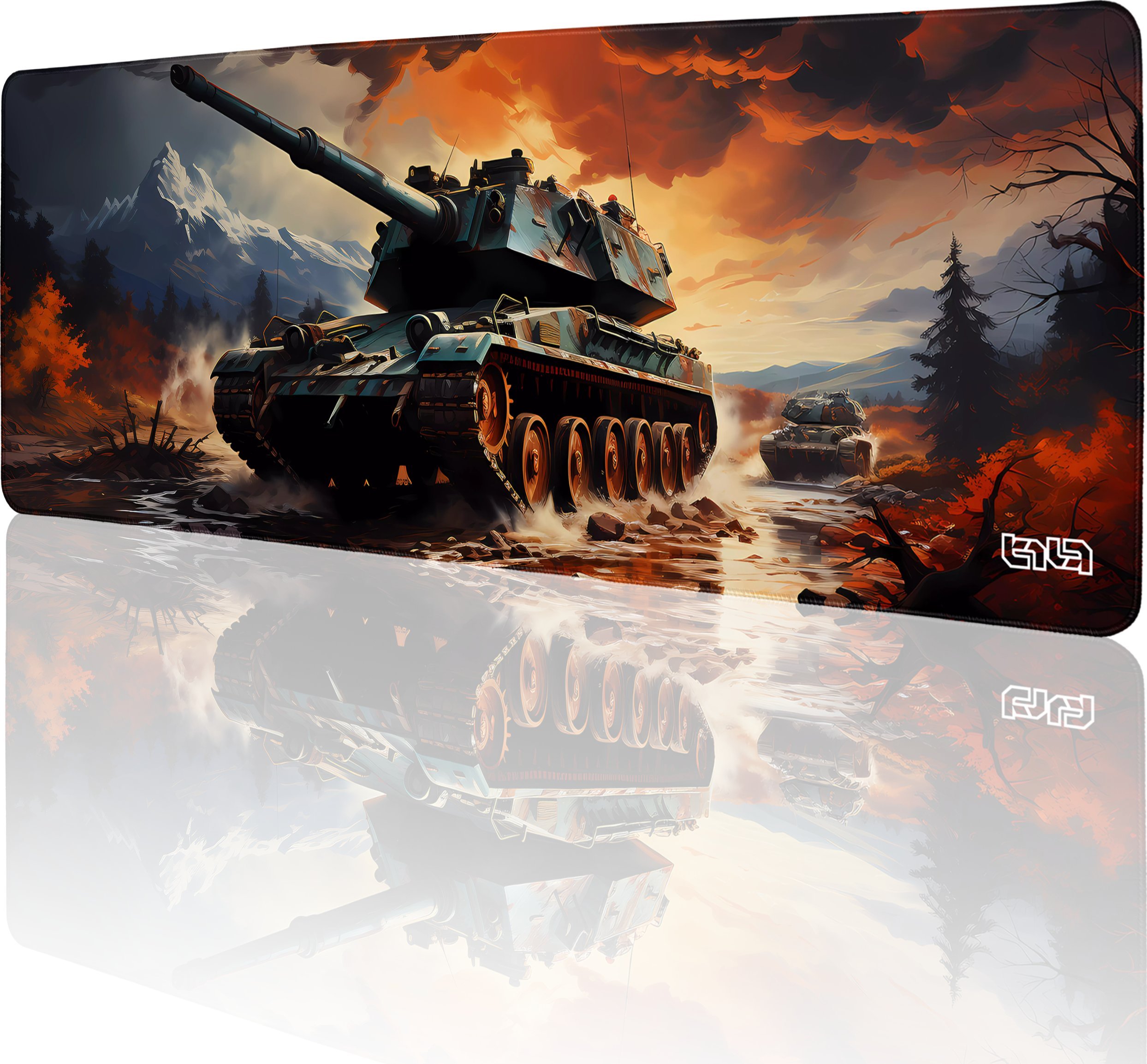 Podkładka Tilt PODKŁADKA POD MYSZ GAMINGOWA Niszczyciel Czołgów 80x30 TILT XXL