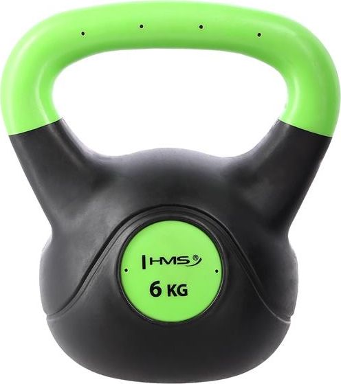 Kettlebell HMS KPC06 bitumiczny 6 kg