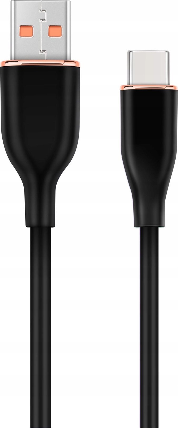 Kabel USB Gembird USB-A - USB-C 1.5 m Czarny (CC-USB2S-AMCM-1.5M-BK)