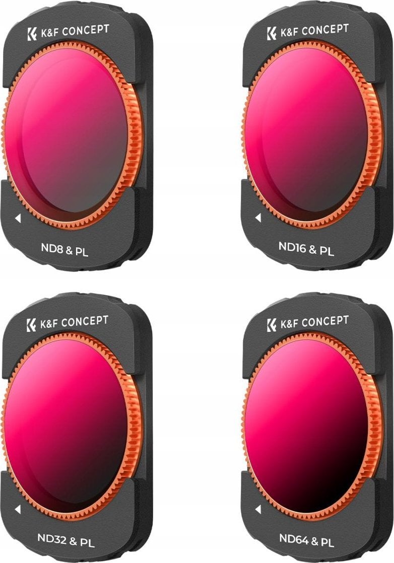 Filtr Kf Zestaw 4 filtrów ND/PL do kamery DJI Osmo Pocket 3 (SB8719)