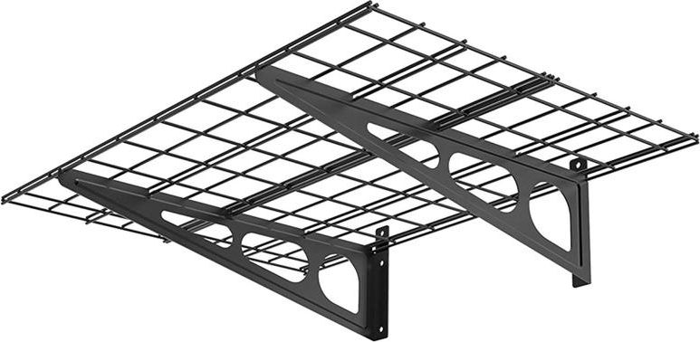Ergosolid PG24B - Półka garażowa wisząca metalowa Solidna do 90 kg!