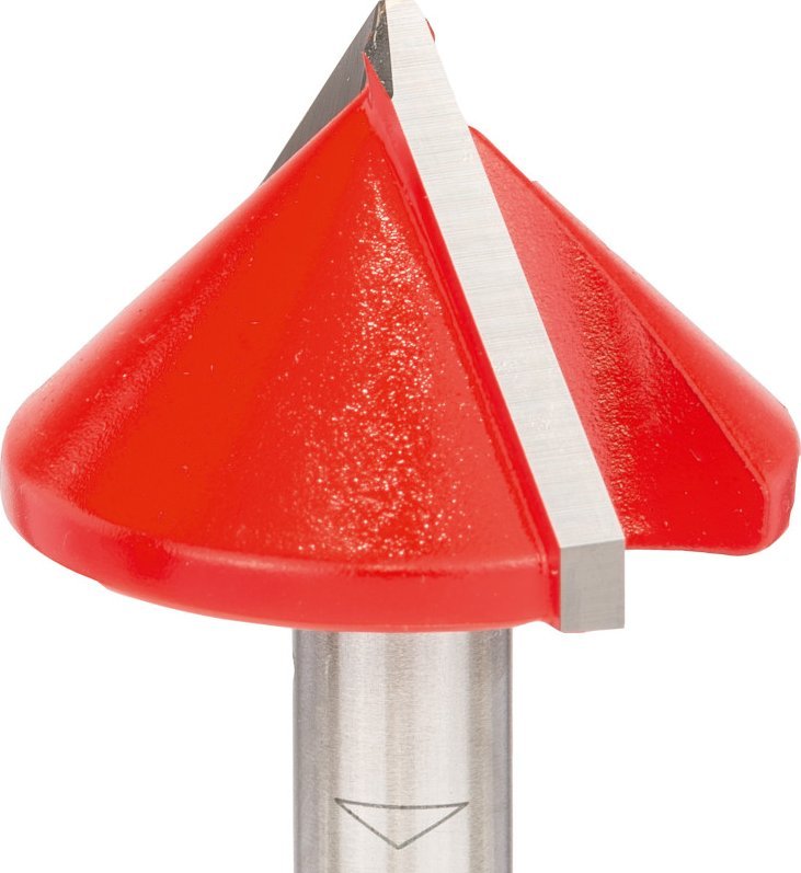 Bosch Bosch V-groove cutter Expert for Wood, 31.8mm, 90° (shank 8mm, double-edged)