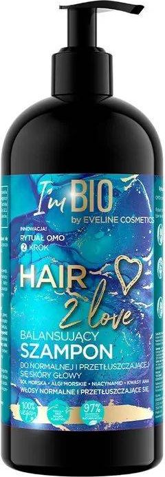 Eveline Eveline Hair 2 Love Balansujący Szampon do włosów normalnych i przetłuszczających się 400ml