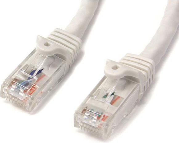 StarTech Kabel Rj45, Cat 6, 1m, biały (N6PATC1MWH)