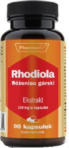 Pharmovit Rhodiola Różeniec Górski Ekstrakt 140Mg 90 Kaps. Pharmovit Rhodiola Rosea