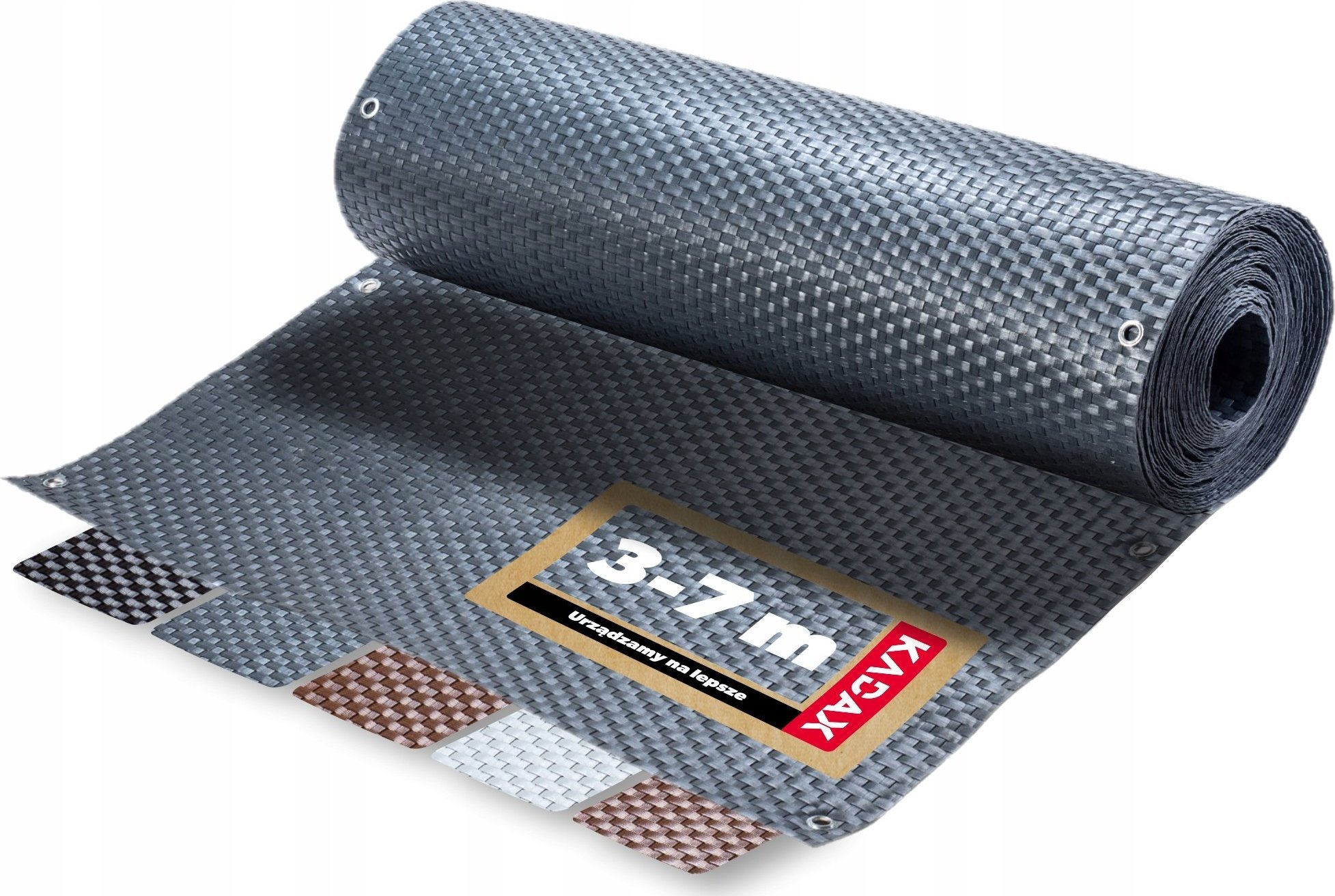 Kadax Osłona Balkonowa Mata Balkon Technorattan 1x5M