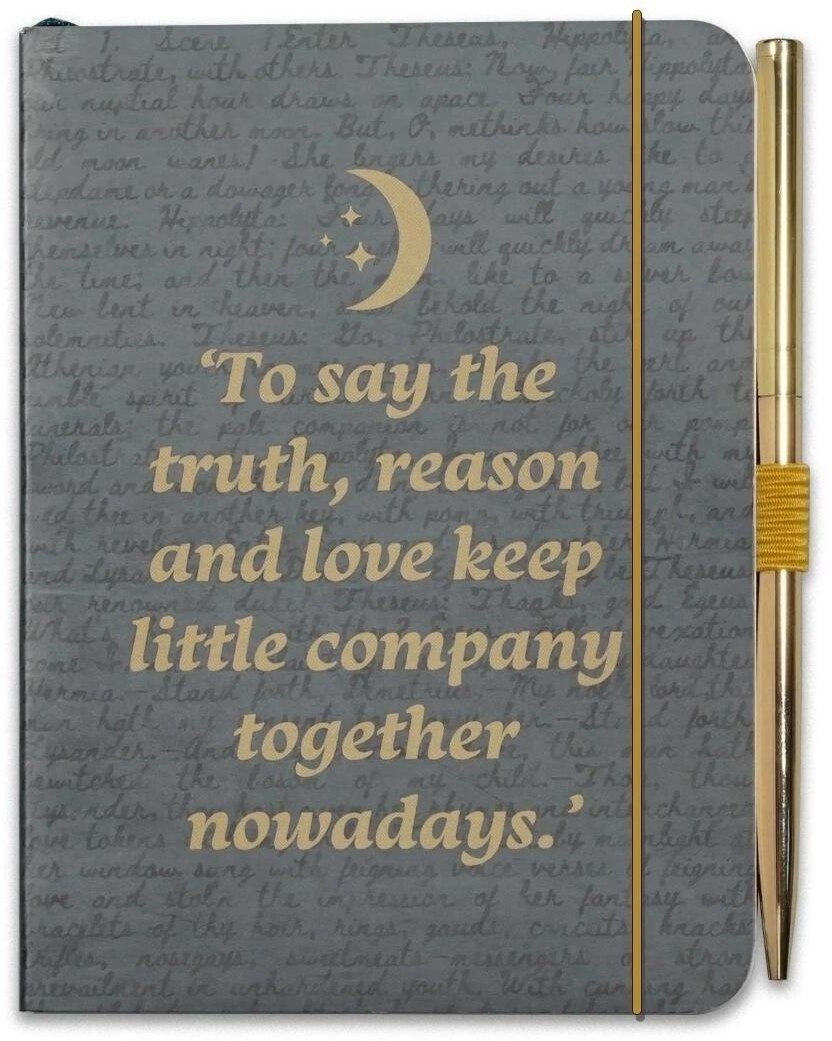 Szekspir Notatnik A6 z długopisem Sen nocy letniej