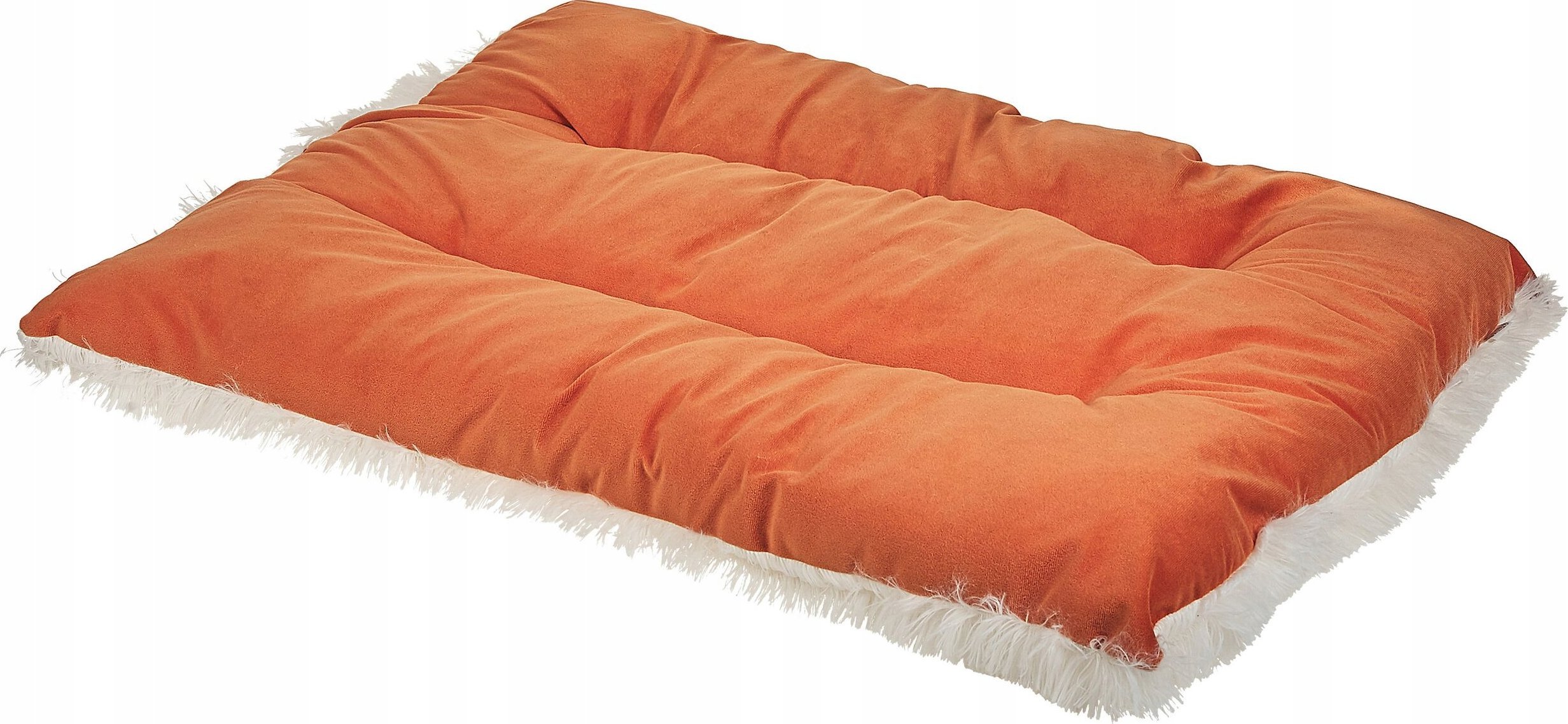 Beliani Legowisko 70 x 55 cm pomarańczowe ERGANI!