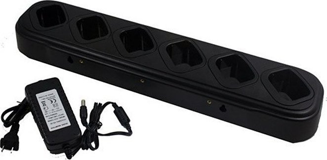 Krótkofalówka HamRadioShop Baofeng UV-82 sześciostanowiskowa ładowarka