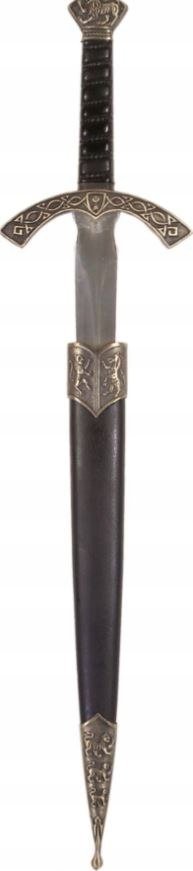 Stalowy sztylet rycerski - replika SW-078