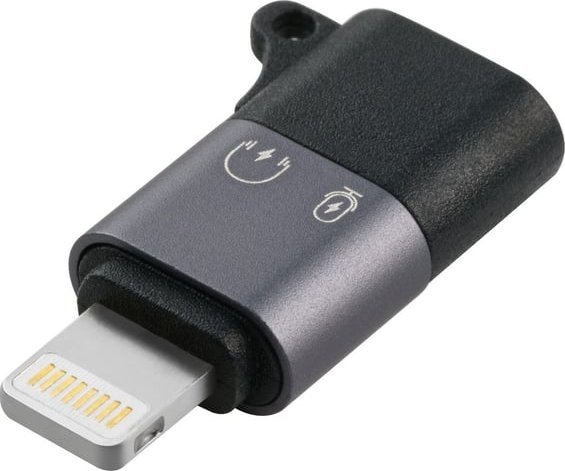 Adapter USB MicroConnect Microconnect MC-USBCLIGHT zmieniacz płci / kabli USB C Lightning Srebrny