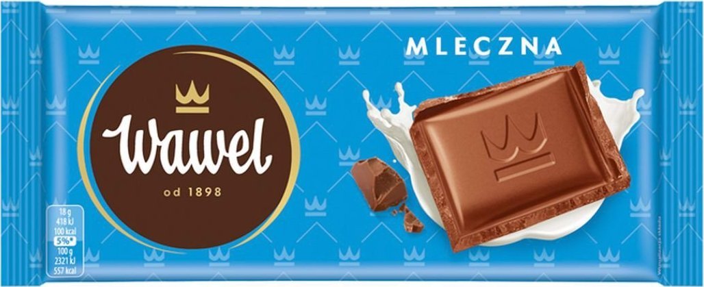 Wawel Czekolada mleczna 90 g