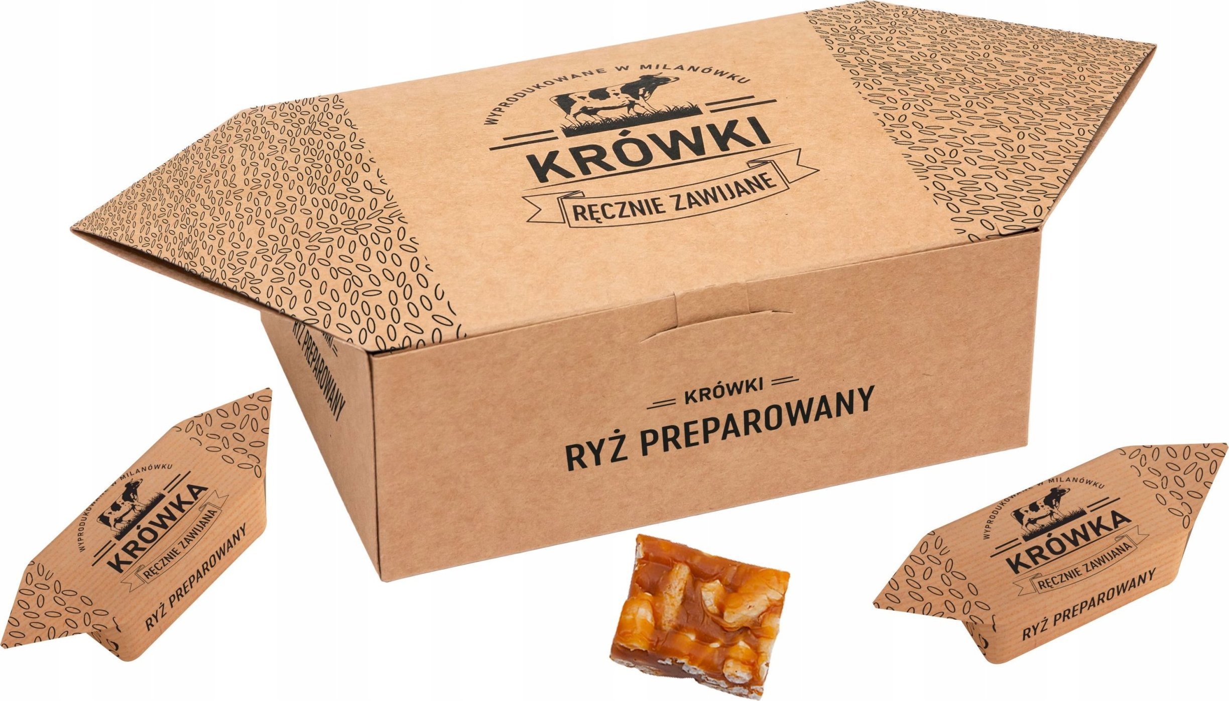 B&B Słodycze z Pomysłem Krówki ciągutki a'la szyszki w pudełku krówka 250g