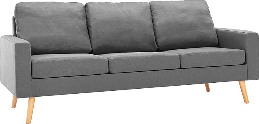 Elior 3-osobowa jasnoszara sofa - Eroa 3Q