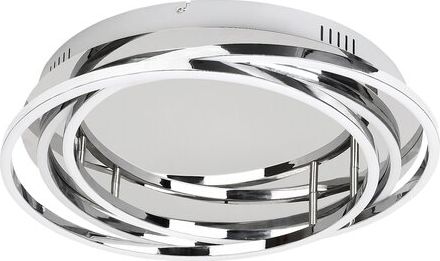 Lampa sufitowa Rabalux Lampa podsufitowa ledowa chrom do niskich pokojów Rabalux Selena 2183