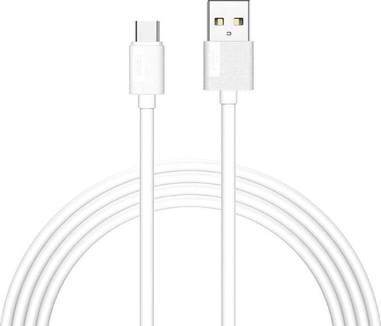 Kabel USB T-Phox USB-A - USB-C 1.2 m Biały