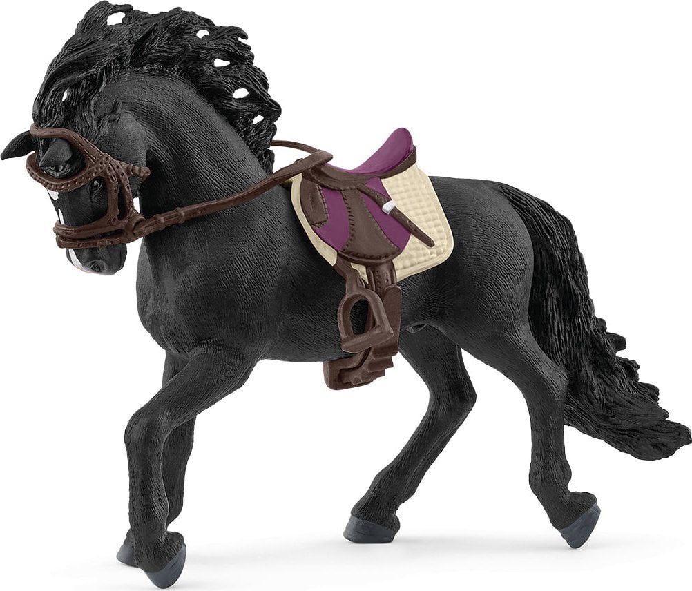 SCHLEICH HORSE CLUB Pura Raza Espanola Stallion with saddle and bridle