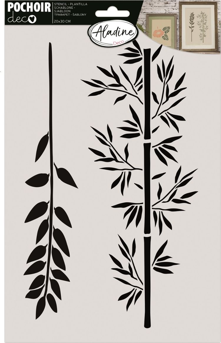 Aladine Szablon 30x20 cm Gałęzie