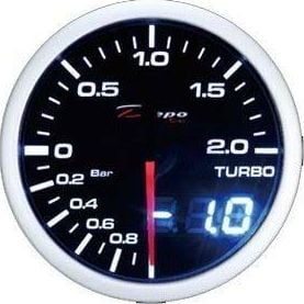 DRacing Zegar DEPO Dual 52mm Turbo
