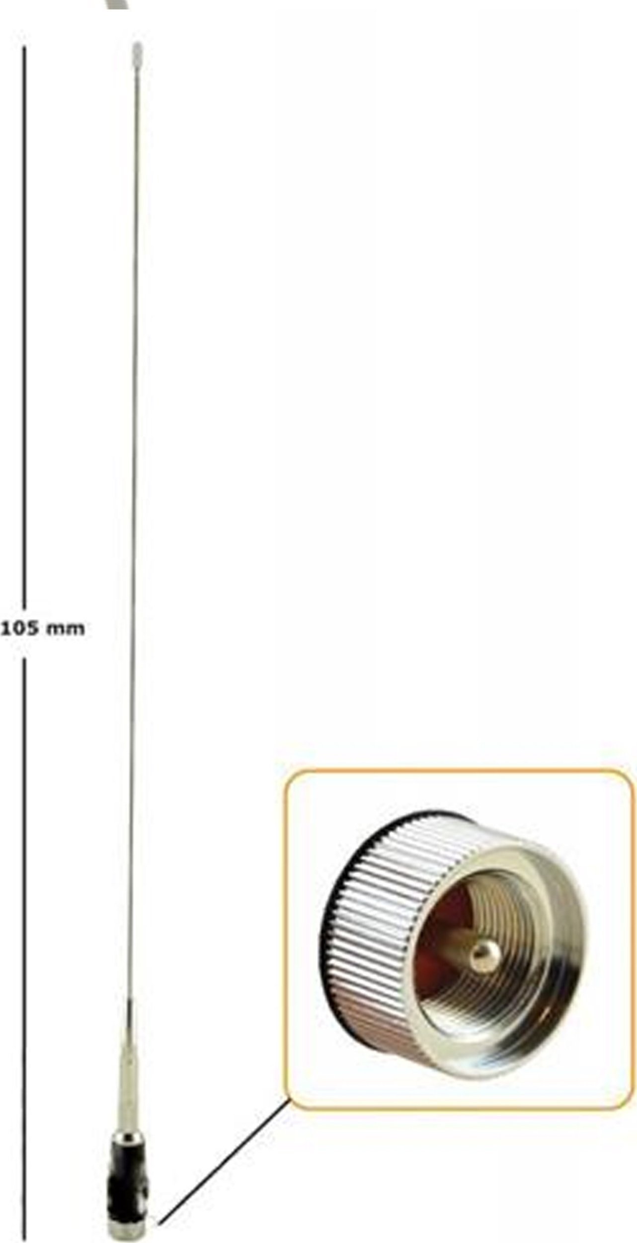 D-Original Antena D-Original MV-80-PLM 66-88MHz 200W 3.5dB