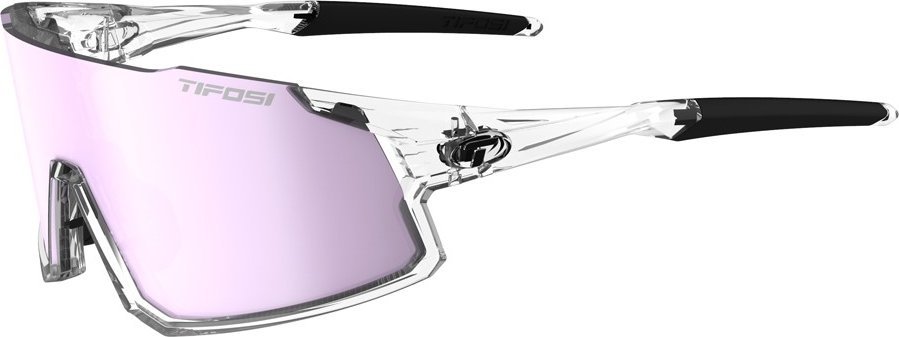 TIFOSI Okulary TIFOSI STASH CLARION crystal clear (3szkła XX% Purple, 41,4% AC Red, 95,6% Clear) (PREMIERA: 2024-05-15) (NEW 2024)