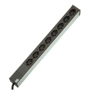 Listwa zasilająca BACHMANN 19, gniazda 8xT23, Szwajcaria (CH)