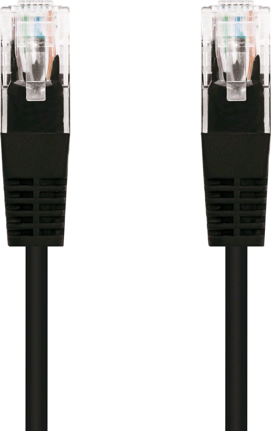 C-Tech C-TECH kabel patchcord Cat5e, UTP, černý, 5m