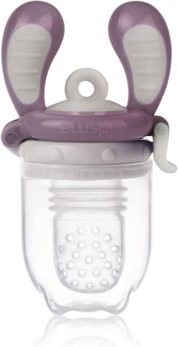 New! Special offer! Kidsme Food Feeder baby feeding device for solid foods (medium) Plum from 4 months 160350PL