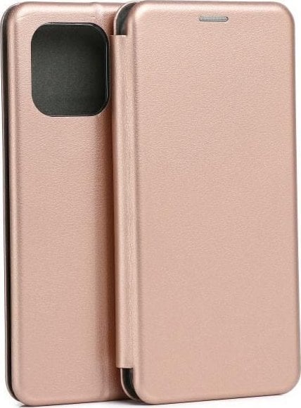 Etui Beline Book Magnetic Moto G05 różowo-złoty/rosegold